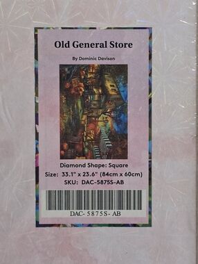 Diamond Art Club "Old General Store" by Dominic Davison - DISCONTINUED Square Ki